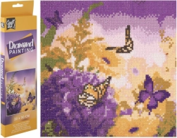 Diamantno slikanje Metuljeva livada 30 × 30 cm