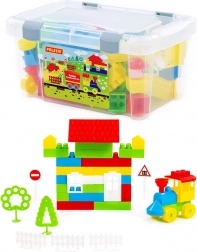 Gradbeni komplet v kovčku 71 delov