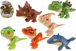 grizoči dinozaver mini 8 cm – plastična figurica na kartici