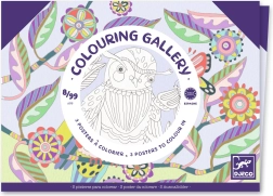 Galerija za barvanje Ptice DJECO