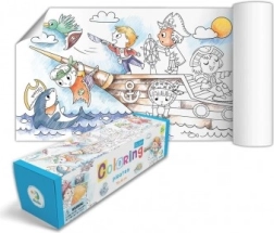 Plakat za barvanje Pirati