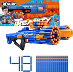 Zuru X-Shot Insanity Berzerko blaster z bobnastim nabojnikom + 48 penastih puščic
