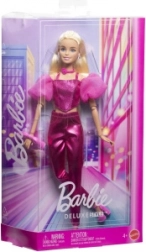barbie deluxe manekenka – rožnat steznik