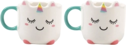 Mini espresso cups with unicorn 90 ml (2 pcs)