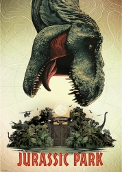 Sestavljanka TREFL Premium Plus JURASSIC PARK – filmski plakat, 1000 koščkov