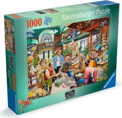 Ravensburger sestavljanka Knjižni klub »Obrni stran« 1000 koščkov