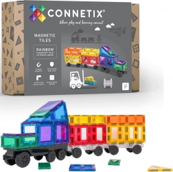 Connetix Rainbow Transport Pack magnetna sestavljanka 50 delov