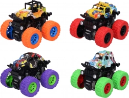 Terensko vozilo na vztrajnik z grafiti 9 cm