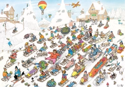 Sestavljanka JUMBO Jan van Haasteren – Z griča, 2000 koščkov