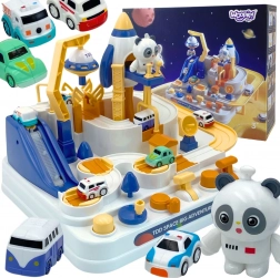 Interaktivna avtomobilistična steza Vesoljske pustolovščine Panda