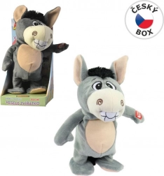 Oslíček, ki ponavlja in hodi, 22 cm