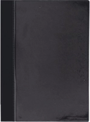 Hitroveznik A4 iz PVC brez sprednjega žepa – črn