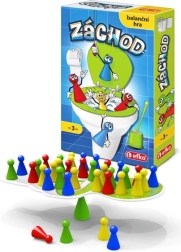 Toilet – balance game for nimble fingers