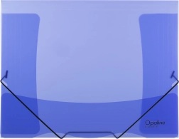 Mapa z elastiko Opaline modra A4