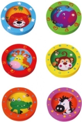 VIGA leseni labirint z živalmi – žepna ravnotežna igra