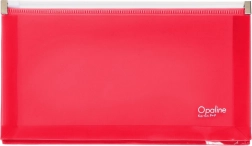 Kuverta DL Opaline z zadrgo roza