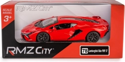 Kovinski model avtomobila Lamborghini Sian 1:39 rdeč