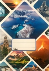 Šolski zvezek A5, črtni, 40 listov Narava