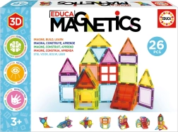 EDUCA Magnetna sestavljanka Magnetics 26 kosov