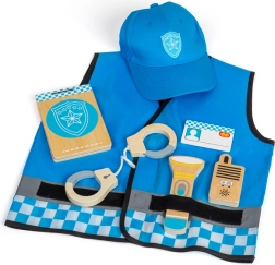 Otroški kostum policista BIGJIGS TOYS
