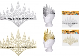 Pustni naglavni trak Krona za otroke