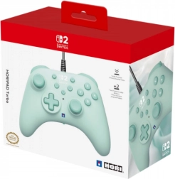 Žični krmilnik HORIPAD Turbo za Nintendo Switch v barvi Cozy Green