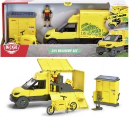 Mestni set DHL z tovornjakom 25 cm od Dickie Toys