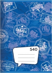 zvezek A5, 40 listov – čisti