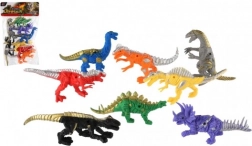 set plastičnih dinozavrov 8 kosov 14–17 cm v vrečki