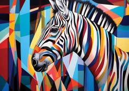 Sestavljanka zebra 1000 kosov
