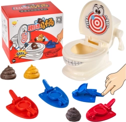 Spretnostna igra Toaletni katapult s kupčkom