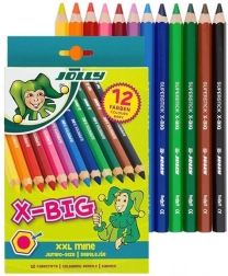 Velike voščenke X-Big Jolly 12 barv