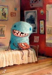 Puzzle HEYE Zozoville: Mlečni zobek 500 delov