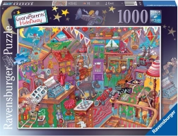 Ravensburger sestavljanka Podstrešje 1000 kosov 17480