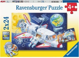 Sestavljanka Potovanje po vesolju 2×24 kosov RAVENSBURGER