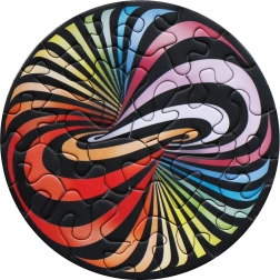 Curiosi okrogle sestavljanke Picoli Lolly, 33 kosov