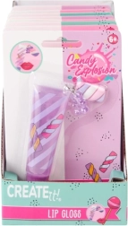 gloss za ustnice s priponko candy explosion