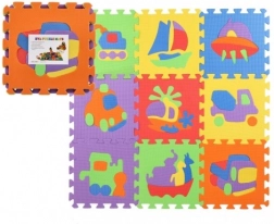 Pena sestavljanka prevozna sredstva 27 × 27