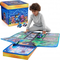 Zložljiva igralna podloga in shranjevalna škatla PAW Patrol The Mighty Movie – Mesto dogodivščin