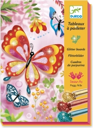 Peskanje bleščeči metulji