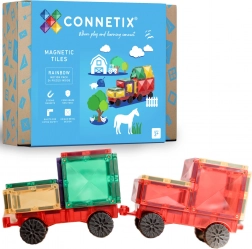 Connetix Rainbow Motion Pack magnetne sestavljanke 24 kosov
