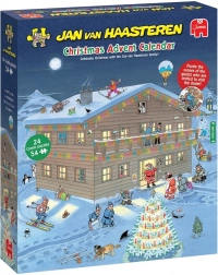 Adventni koledar JUMBO – sestavljanka JAN VAN HAASTEREN 24×54 koščkov