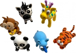 MODELO samostrjujoča modelirna masa – živalice, 15 tub