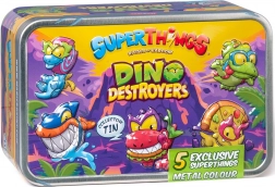 SuperThings Dino Destroyers ekskluzivni komplet srebrna pločevinka