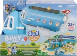 Bluey letalo 3 v 1 s figuricama