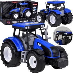 Moder traktor z vzmetnim pogonom ter svetlobnimi in zvočnimi učinki