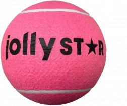 Tenis žoga XXL JollyStar roza