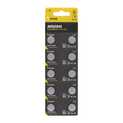 Alkalinska gumbna baterija AG13 / LR44 / A76 / 357 1,5 V – pakiranje 10 kos