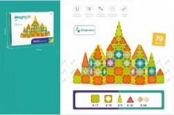 Magnetni konstruktor 79 kosov