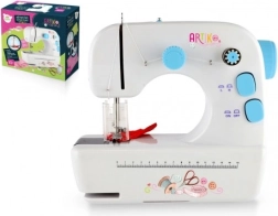 Kompaktni šivalni stroj s kovinsko konstrukcijo in svetlobnimi učinki